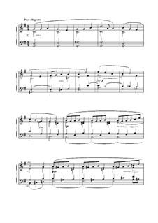 L'Organiste. Neunundfünfzig Stücke für Harmonium: Stück Nr.1 in G-Dur by César Franck