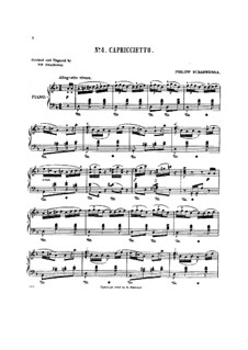 Capriccietto: Capriccietto by Philipp Scharwenka