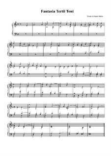 Fantasia Tertii Toni: Fantasia Tertii Toni by Tomás de Santa María