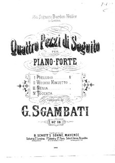 Alle Stücke: Für Klavier by Giovanni Sgambati