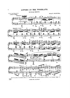 Gipsies in the Woodland: Gipsies in the Woodland by Philipp Scharwenka