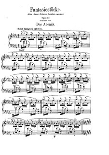 Fantasiestücke, Op.12: Nr.1 Des Abends by Robert Schumann