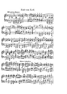 Fantasiestücke, Op.12: Nr.8 Ende vom Lied by Robert Schumann