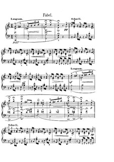 Fantasiestücke, Op.12: Nr.6 Fabel by Robert Schumann