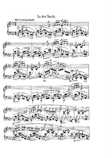 Fantasiestücke, Op.12: Nr.5 In der Nacht by Robert Schumann