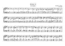 Fuge Nr.5 in A-Dur: Fuge Nr.5 in A-Dur by Johann Vanhal