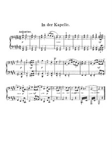 Ungarische Skizzen, Op.24: Nr.5 In der Kapelle – Klavierstimme II by Robert Volkmann