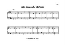 Alte spanische Melodie: Alte spanische Melodie by folklore