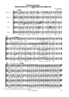 Gelobet seist du, Herr, Op.73: Gelobet seist du, Herr by Klaus Miehling