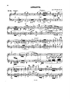 Sinfonie No.7, Op.45: Andante by Niels Wilhelm Gade