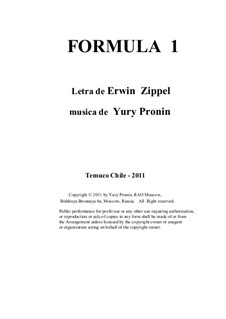 Formula 1: Formula 1 by Yury Pronin