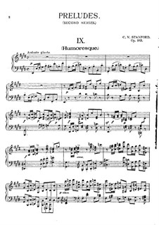 Vierundzwanzig Präludien für Klavier, Op.163: Präludien Nr.9-16 by Charles Villiers Stanford