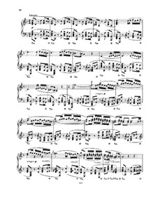 Konzert für Orgel und Orchester Nr.2 in a-Moll, BWV 593: Teil II. Bearbeitung für Klavier by Johann Sebastian Bach