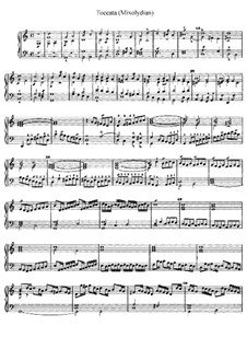 Toccata (Mixolydian), D.23: Takkata (Mixolydian) by Jan Pieterszoon Sweelinck