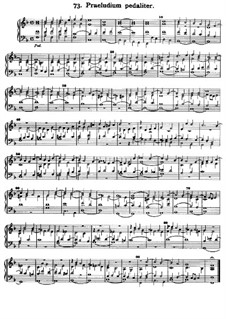 Präludium pedaliter, D.76: Präludium pedaliter by Jan Pieterszoon Sweelinck