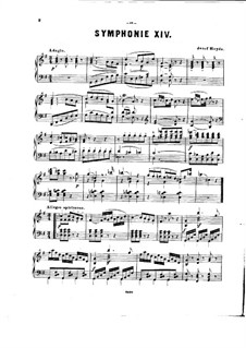 Sinfonie Nr.92 in G-Dur 'Oxford', Hob.I/92: Version für Klavier by Joseph Haydn