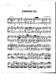 Sinfonie Nr.88 in G-Dur, Hob.I/88: Version für Klavier by Joseph Haydn