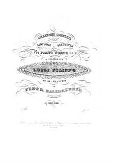 Vollständiger Satz: Version für Klavier by Ludwig van Beethoven