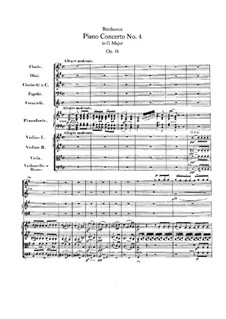 Vollständiger Konzert: Vollpartitur by Ludwig van Beethoven