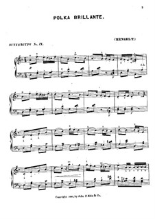 Polka Brillante (d-moll): Polka Brillante (d-moll) by Adolf von Henselt