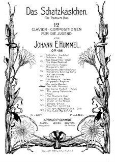 Das Schatzkästchen, Op.486: Nr.7 Der junge Barde by Johann E. Hummel