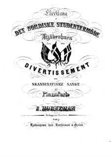 Det Nordiske Studentermode 1845, Op.80: Det Nordiske Studentermode 1845 by Emil Horneman