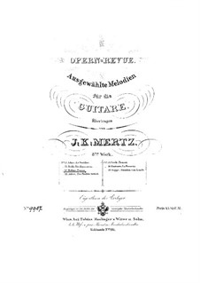 Selected Melodies, for Guitar: Ausgewählte Melodien für Gitarre by Vincenzo Bellini