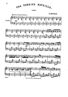 Die türkische Schaarwache: Für Violine und Klavier by Theodore Michaelis