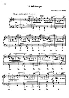 Triakontameron: No.14 Whitecaps by Leopold Godowsky