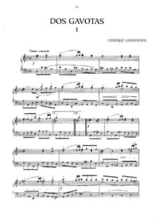 Zwei Gavotten: Zwei Gavotten by Enrique Granados