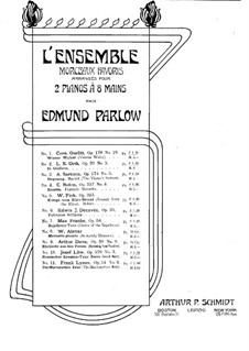 Die Marionetten, Op.14 No.6: Für zwei Klaviere, achthändig – Stimmen für Klavier II by Frank Lynes