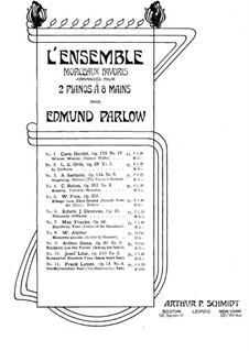 Die Marionetten, Op.14 No.6: Für zwei Klaviere, achthändig – Stimmen für Klavier I by Frank Lynes