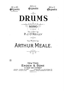 Drums: In B-Dur by John Arthur Meale