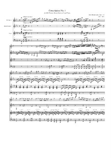 Konzertstück für Klarinette, Bassetthorn und Klavier Nr.1, Op.113: Vollpartitur by Felix Mendelssohn-Bartholdy