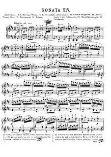 Sonate für Klavier Nr.18 in D-Dur, K.576: Für einen Interpreten by Wolfgang Amadeus Mozart