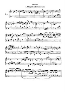 Magnificats (Collections): Vollsammlung by Johann Pachelbel