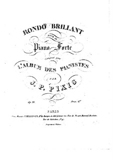 Rondo brillantes: Rondo brillantes by Johann Peter Pixis