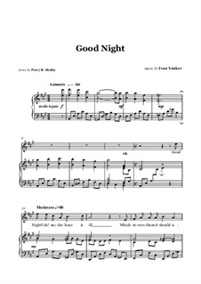 Good Night: English text by Ivan Yonkov