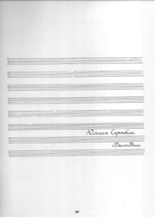 Vier Präludien für Klavier, Op.2, 3: Vier Präludien für Klavier by Julian Skrjabin