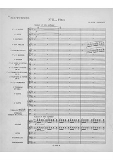 Drei Nocturnes, L.91: Nr.2 Fêtes by Claude Debussy