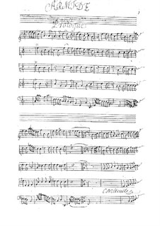 Armide, LWV 71: Vollpartitur by Jean-Baptiste Lully