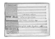 Stabat Mater: Vollpartitur by Giovanni Battista Pergolesi