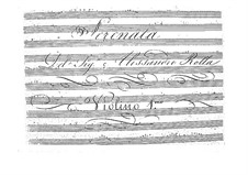 Serenade für Streichquintett, BI 428: Serenade für Streichquintett by Alessandro Rolla