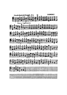 Canzon Vigesimaterza, à 5, for All Kinds of Instrument: Tenore part by Claudio Merulo