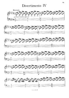 Divertimento in f-Moll: Divertimento in f-Moll by Georg Christoph Wagenseil