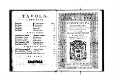 Concentus ecclesiastici: Tenorstimme by Franscesco Foggia