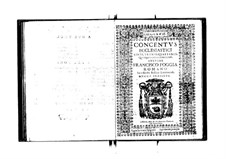 Concentus ecclesiastici: Organum part by Franscesco Foggia