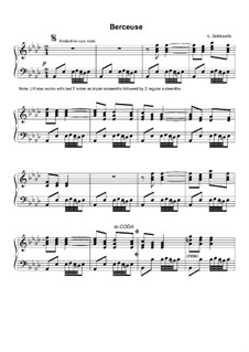 Wiegenlied: Berceuse by Jean-Louis Gobbaerts