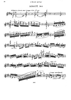 Sechs Sonaten für Violine, Op.27: Sonate Nr.6 by Eugène Ysaÿe