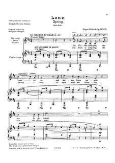 Lenz, Op.19 No.5: Lenz by Eugen Hildach